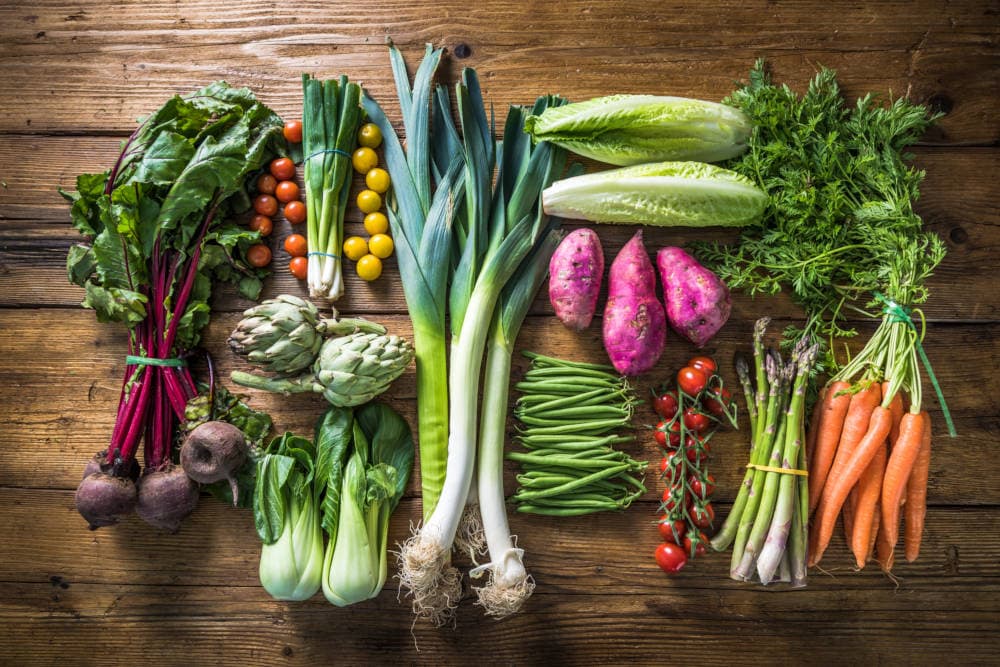 Nutrition Scotland - fresh vegetables